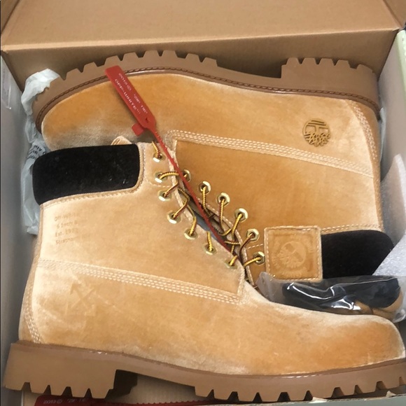 off white x timberland